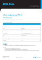 S-Seal contactspray 750ml - TF